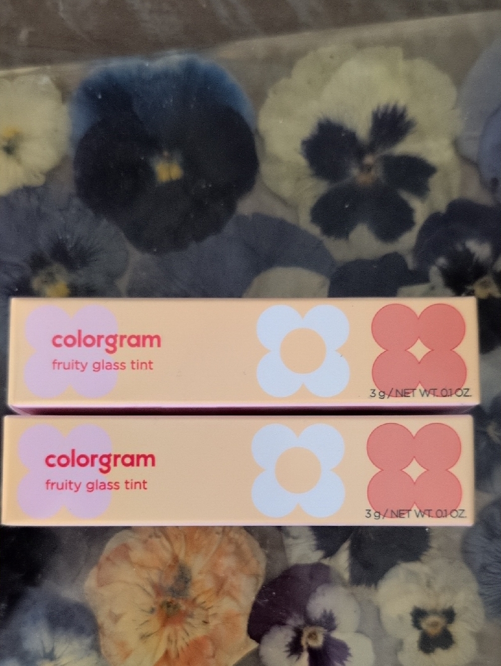 Colorgram Fruity Glass Tint - Peachy Coral (Set of 2)